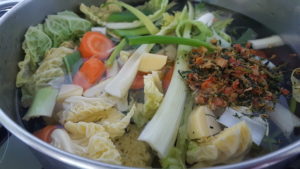bouillon de légumes